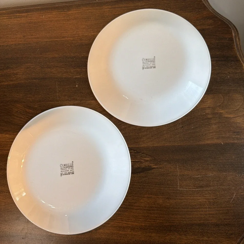 Lot Of 2 Corelle Corning Morning Blue Flowers Dessert Bread Plates 6¾